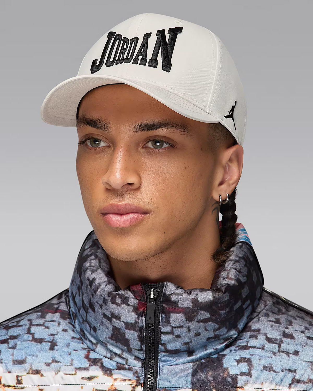 Jordan Brooklyn Rise Cap Snapback Hat Light Orewood Brown Black 1