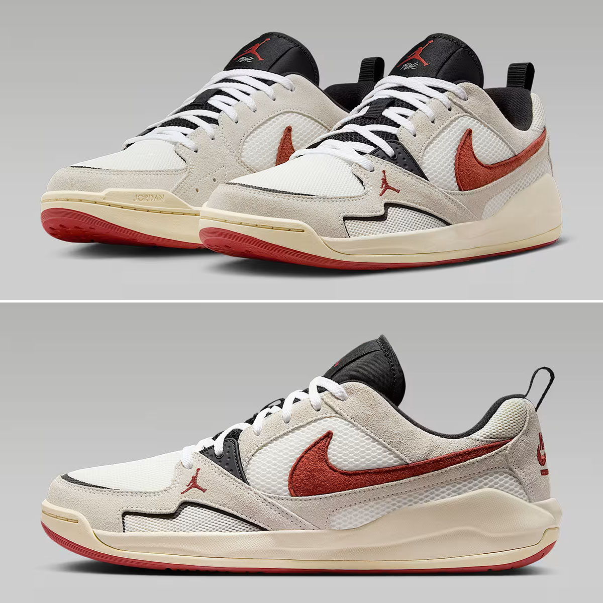 Jordan CMFT Era Sail Black Light Cream Redstone Mens Shoes HJ6777-101