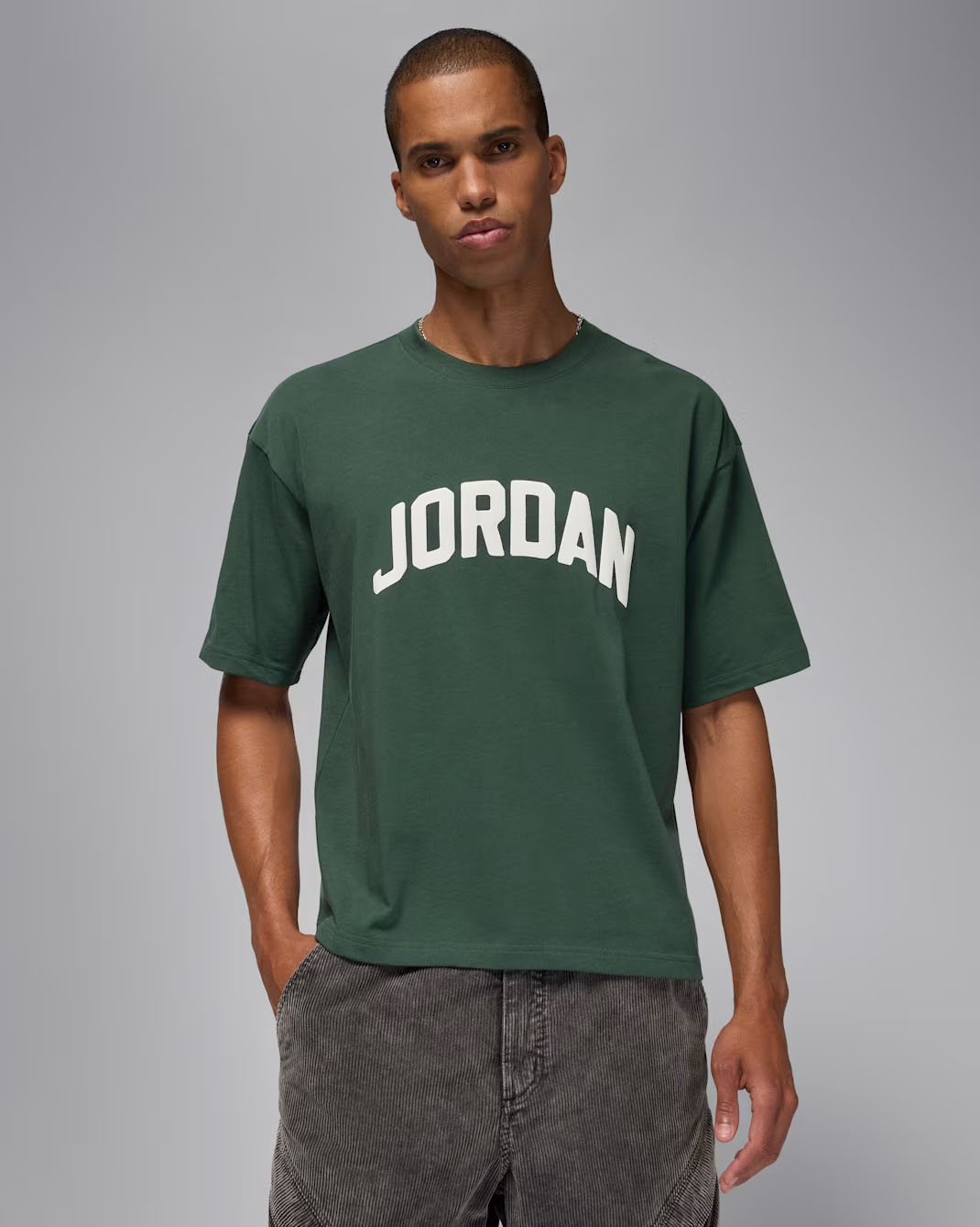 Jordan Flight Essentials Mens T Shirt Midnight Green 1