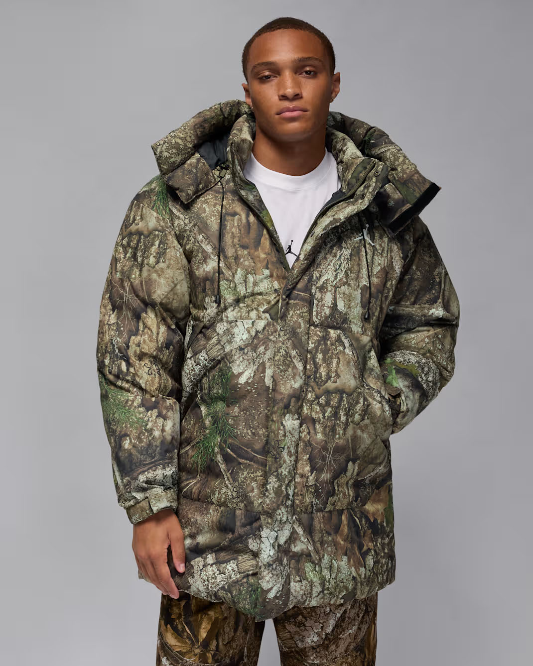 Jordan Flight Mens Therma FIT Down Parka Realtree Jacket 1