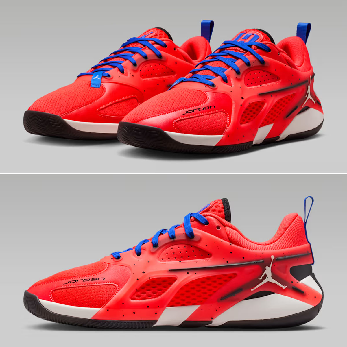 Jordan Heir Bright Crimson:Racer Blue:Sail Basketball Shoes FQ3858-614