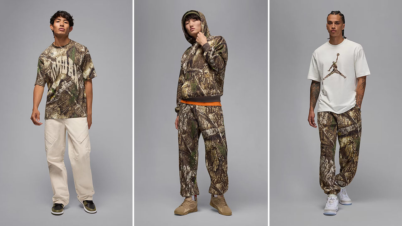 Jordan Realtree Camo Clothing Sneakers Apparel Outfits