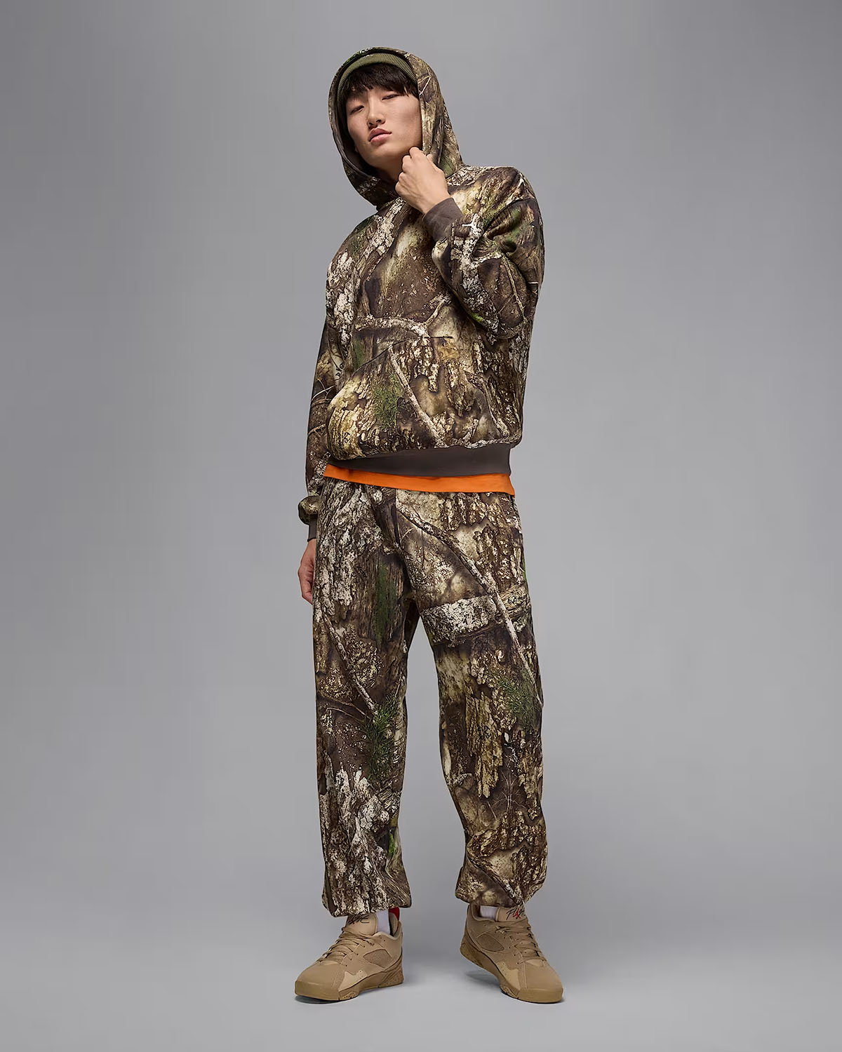 Jordan Realtree Camo Hoodie and Pants Outfit