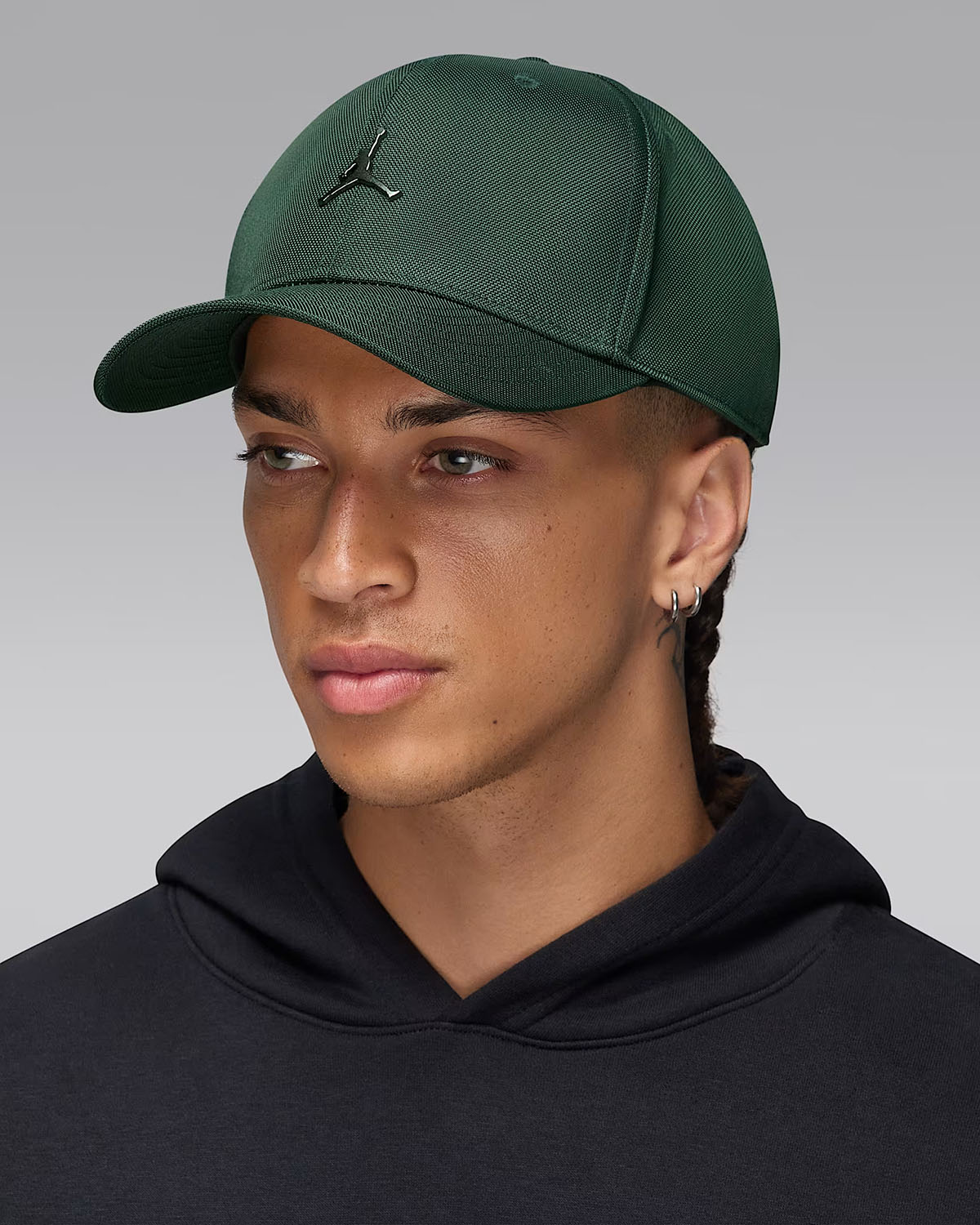 Jordan Rise Metal Jumpman Hat Midnight Green 1