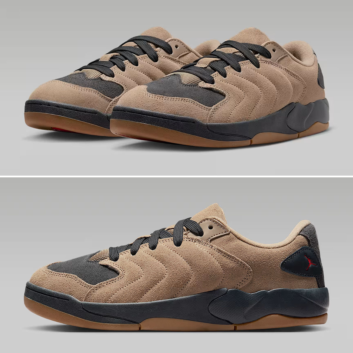 Jordan Session Khaki Anthracite Gum Light Brown Varsity Red Mens Shoes IB3731-200
