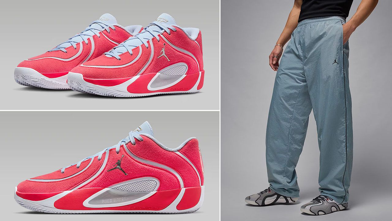 Jordan Tatum 4 St Louis Basketball Shoes x Jordan Sport Classic Mens Pants Outfit