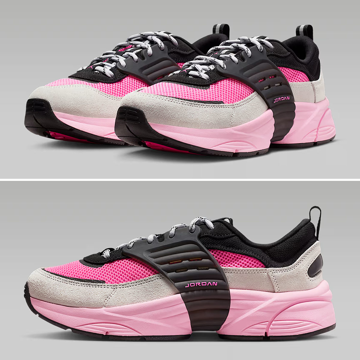 Jordan Trunner OS Wolf Grey Neutral Grey Black Pink Blast Mens Shoes IB3722-002