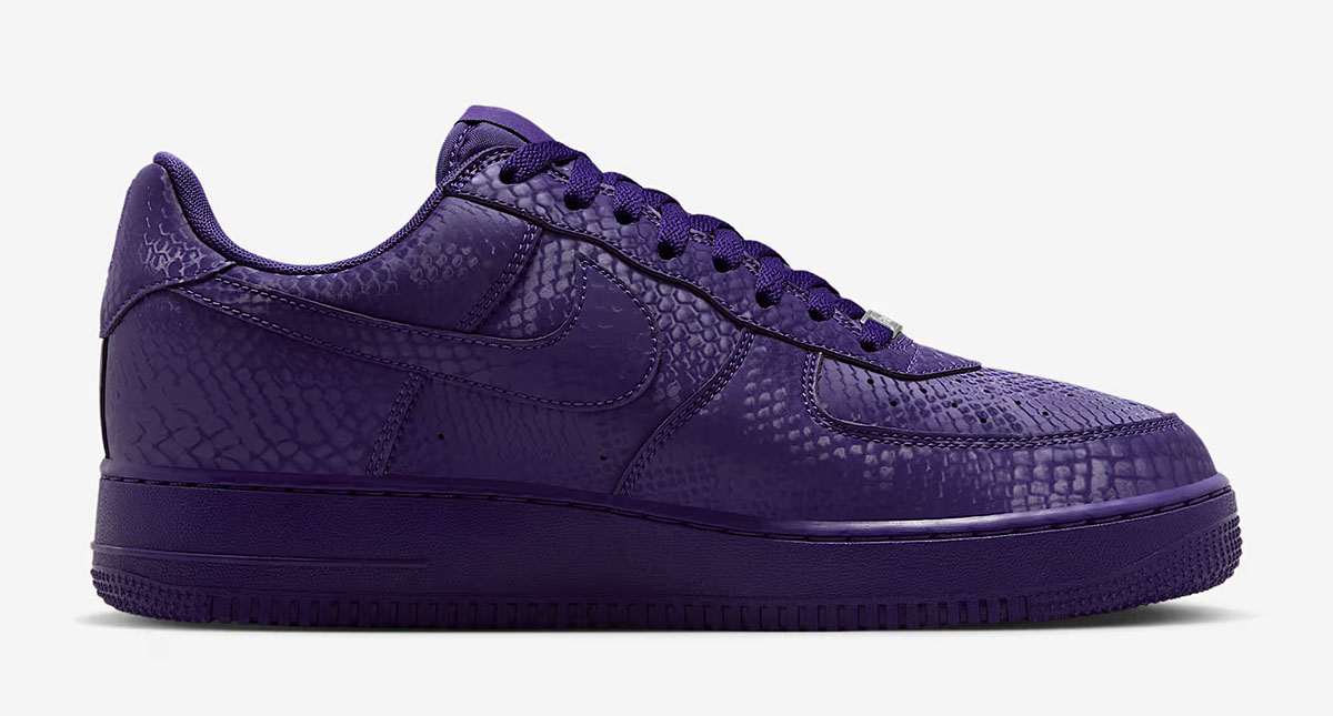 Kobe Bryant Nike Air Force 1 Low Court Purple Mens Shoes 3