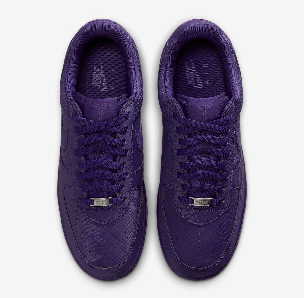 Kobe Bryant Nike Air Force 1 Low Court Purple Mens Shoes 4