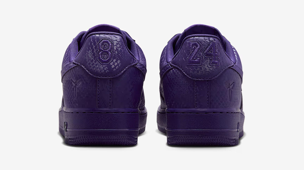 Kobe Bryant Nike Air Force 1 Low Court Purple Mens Shoes 5