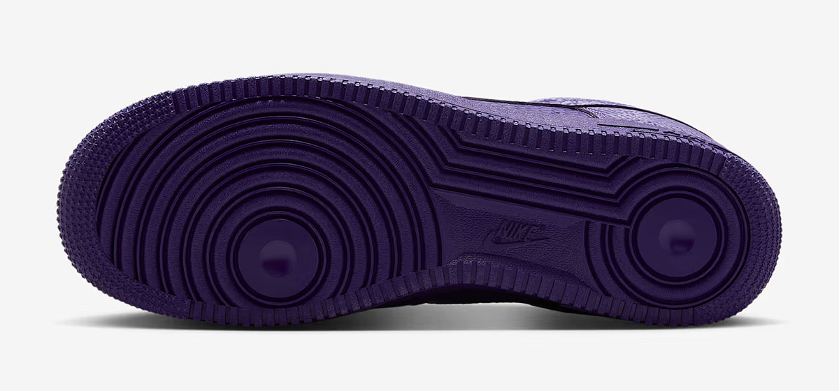 Kobe Bryant Nike Air Force 1 Low Court Purple Mens Shoes 6