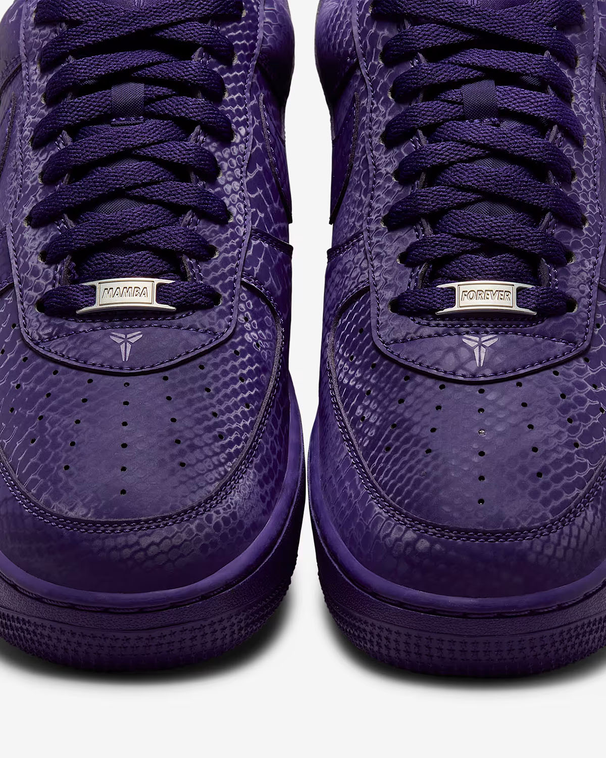 Kobe Bryant Nike Air Force 1 Low Court Purple Mens Shoes 9