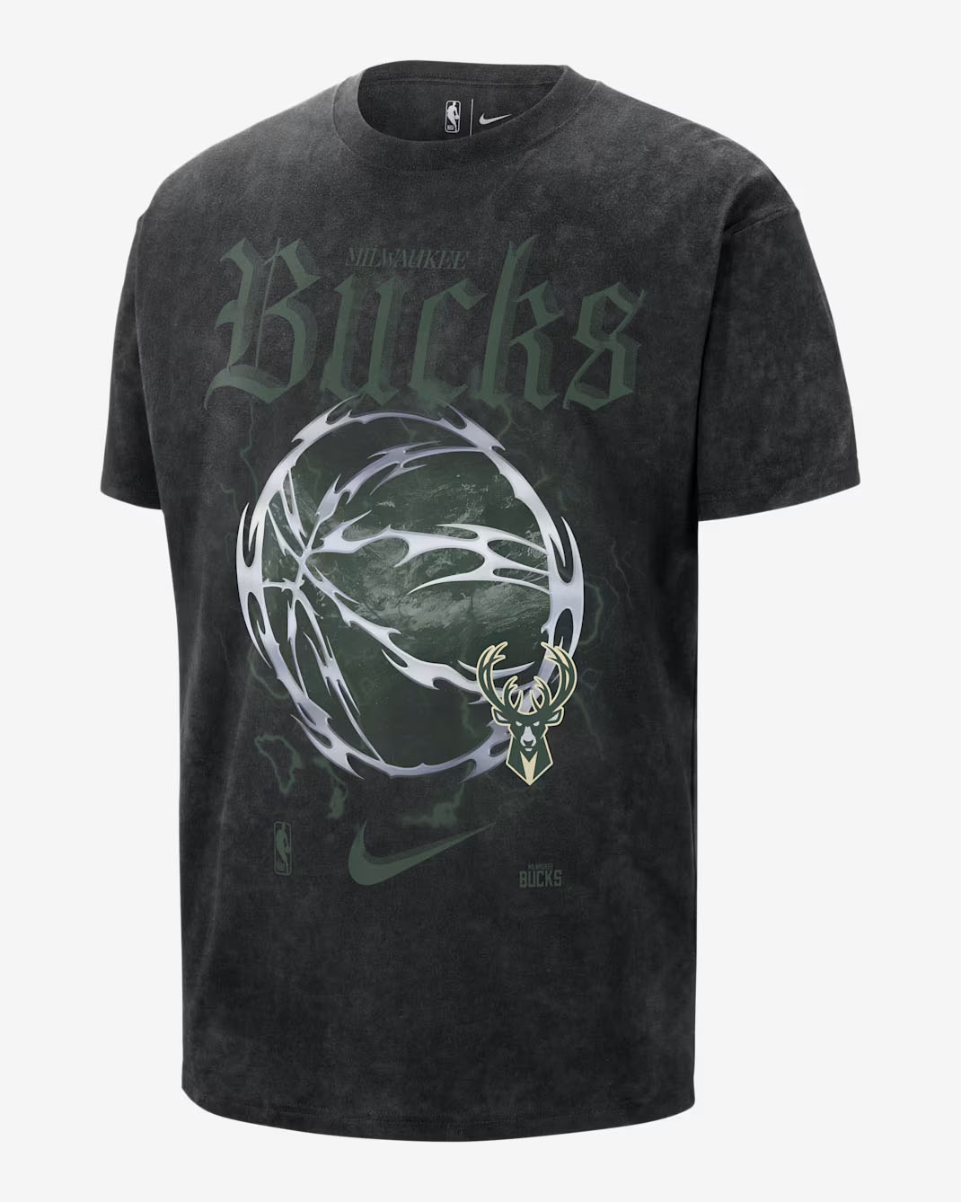 Milwaukee Bucks Halloween 2025 Courtside T Shirt