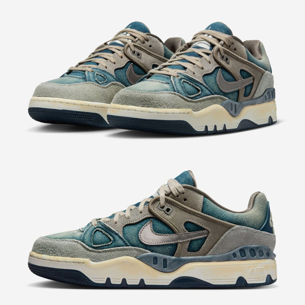 NIGO x Levis x Nike Air Force 3 Low Denim Mens Shoes HQ0262-001
