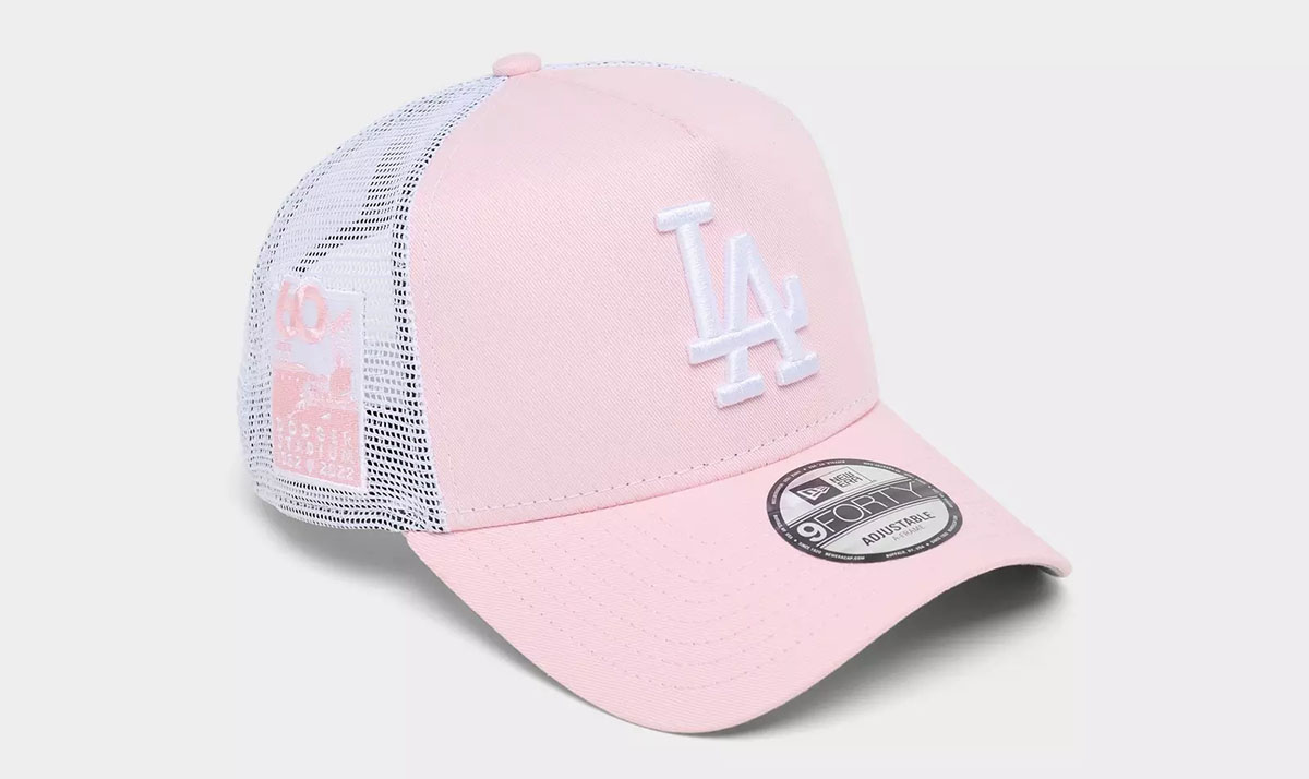 New Era Los Angeles Dodgers MLB Trucker 9FORTY Snapback Hat 1
