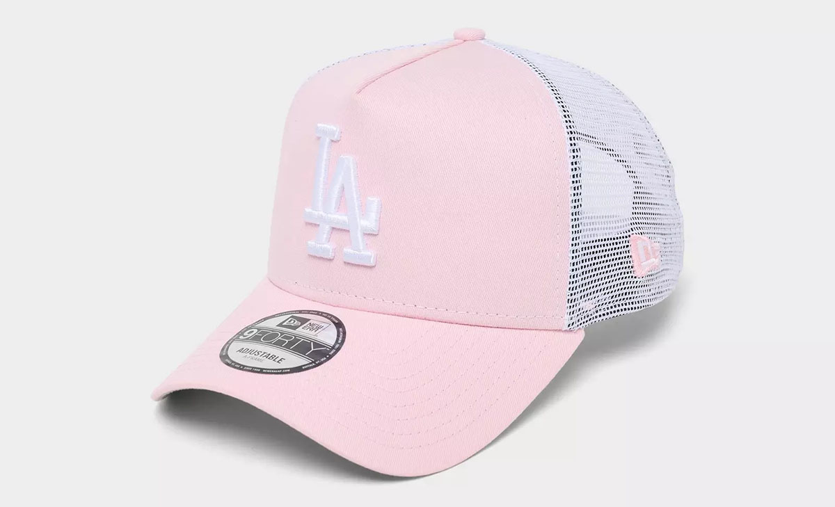 New Era Los Angeles Dodgers MLB Trucker 9FORTY Snapback Hat 2