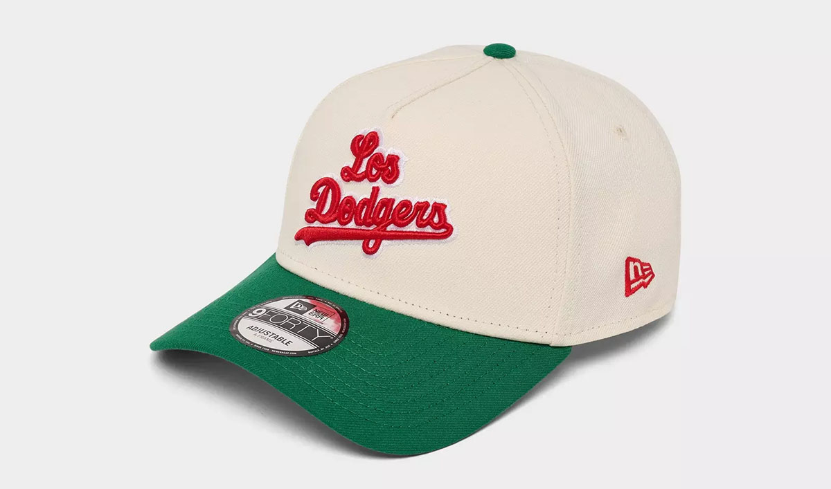 New Era Los Angeles Dodgers Mexico 9Forty A Frame Snapback Hat 2