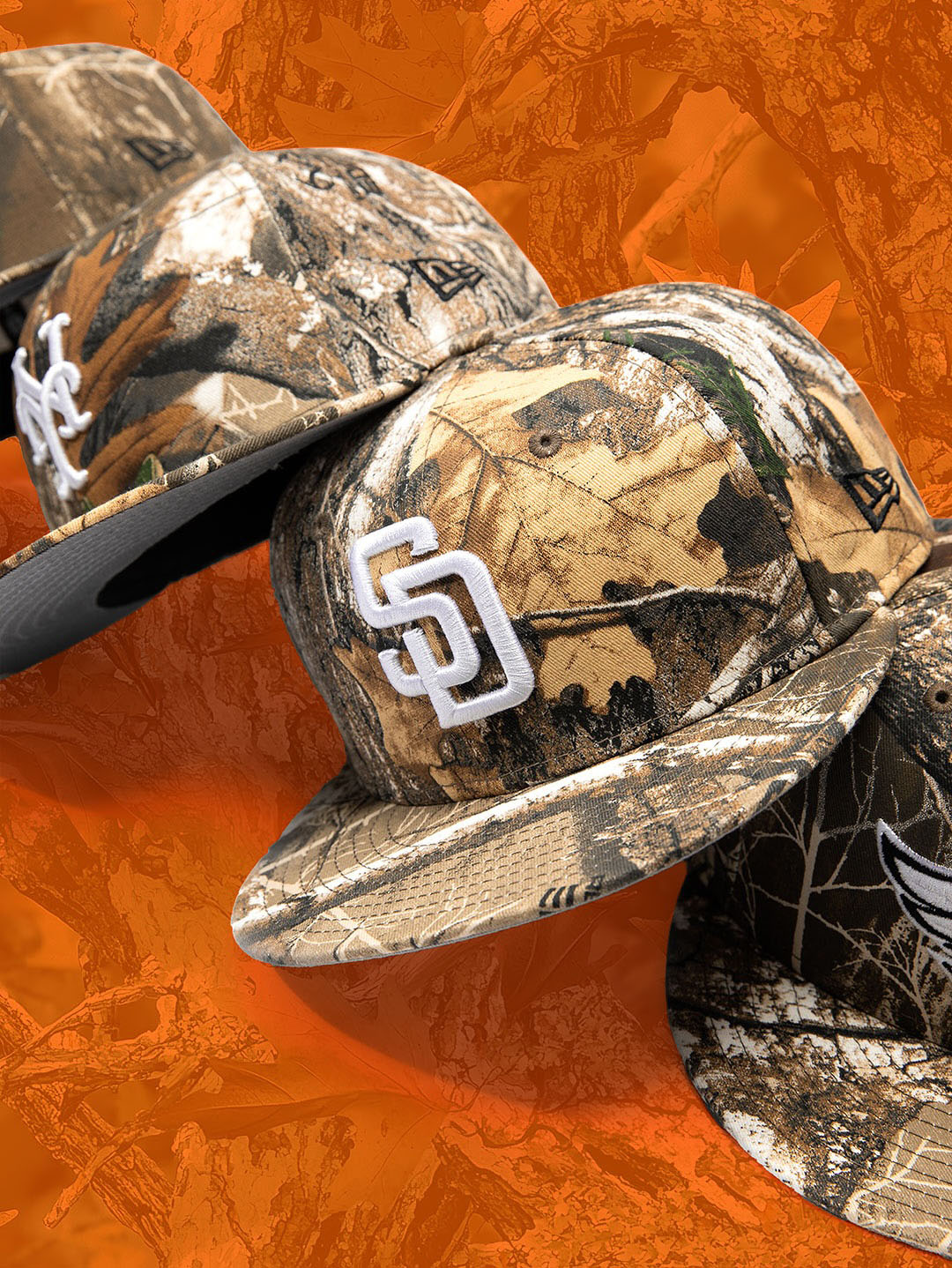 New Era Realtree 59FIFTY Hats Fitted Caps 2