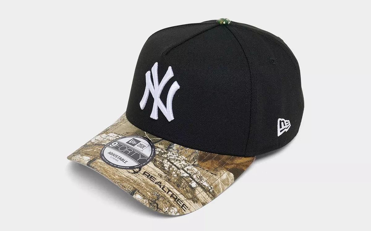 New Era Yankees Realtree Camo A Frame Snapback Hat 2