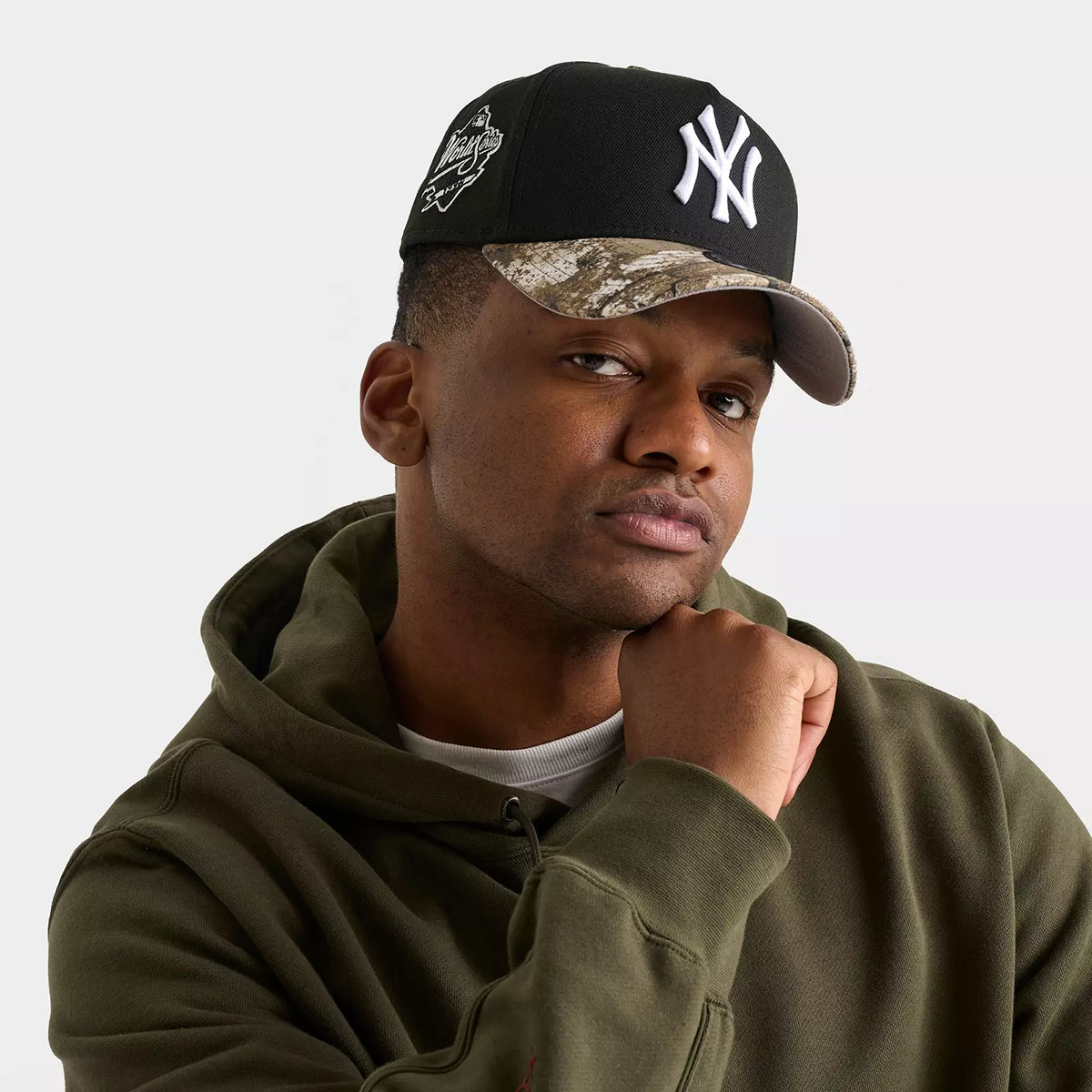 New Era Yankees Realtree Camo A Frame Snapback Hat