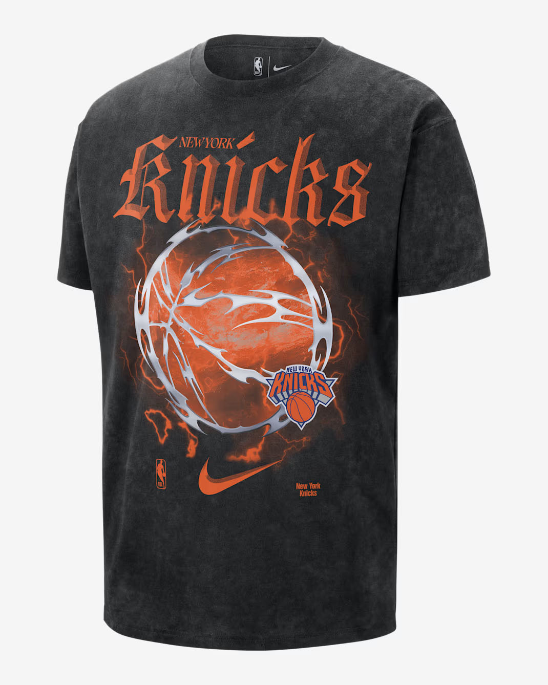 New York Knicks Halloween 2025 Courtside T Shirt