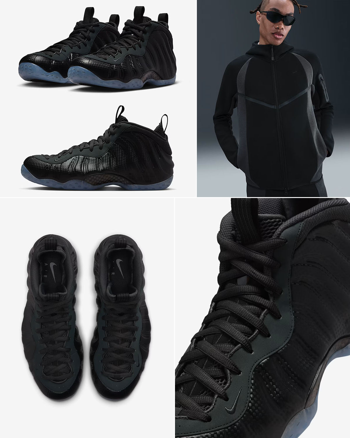 Nike Air Foamposite One Carbon Fiber Sneakers Clothing Outfits