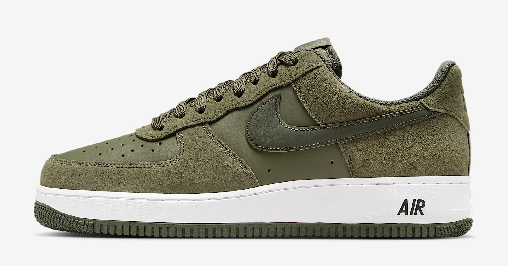 Nike Air Force 1 Low Medium Olive Mens Sneakers 2