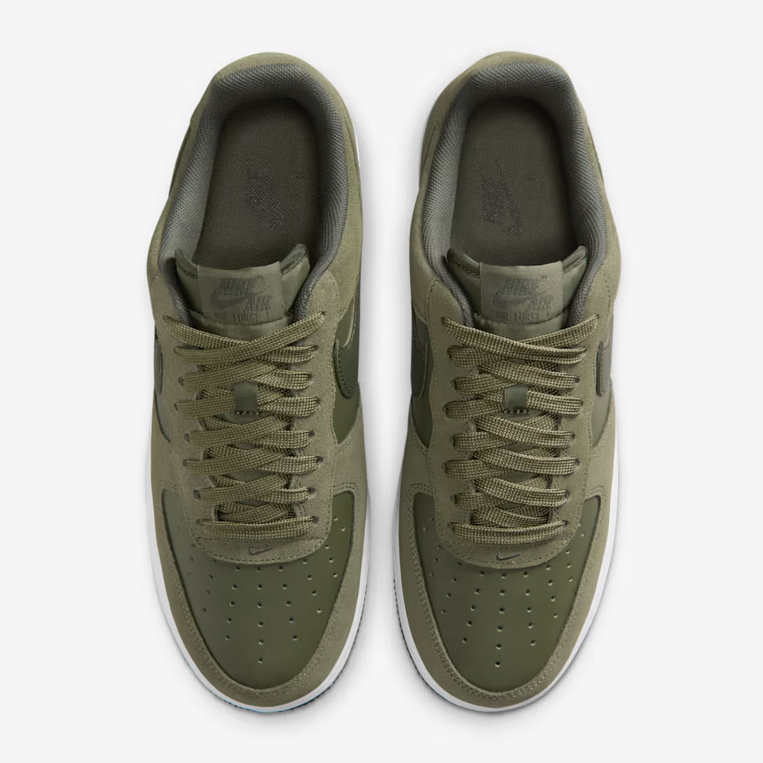 Nike Air Force 1 Low Medium Olive Mens Sneakers 4