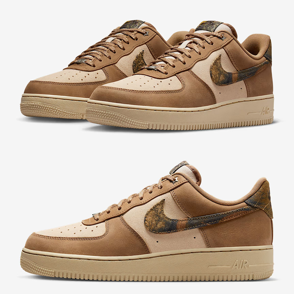 Nike Air Force 1 Low Realtree Rattan Camo Mens Shoes IO9803-200