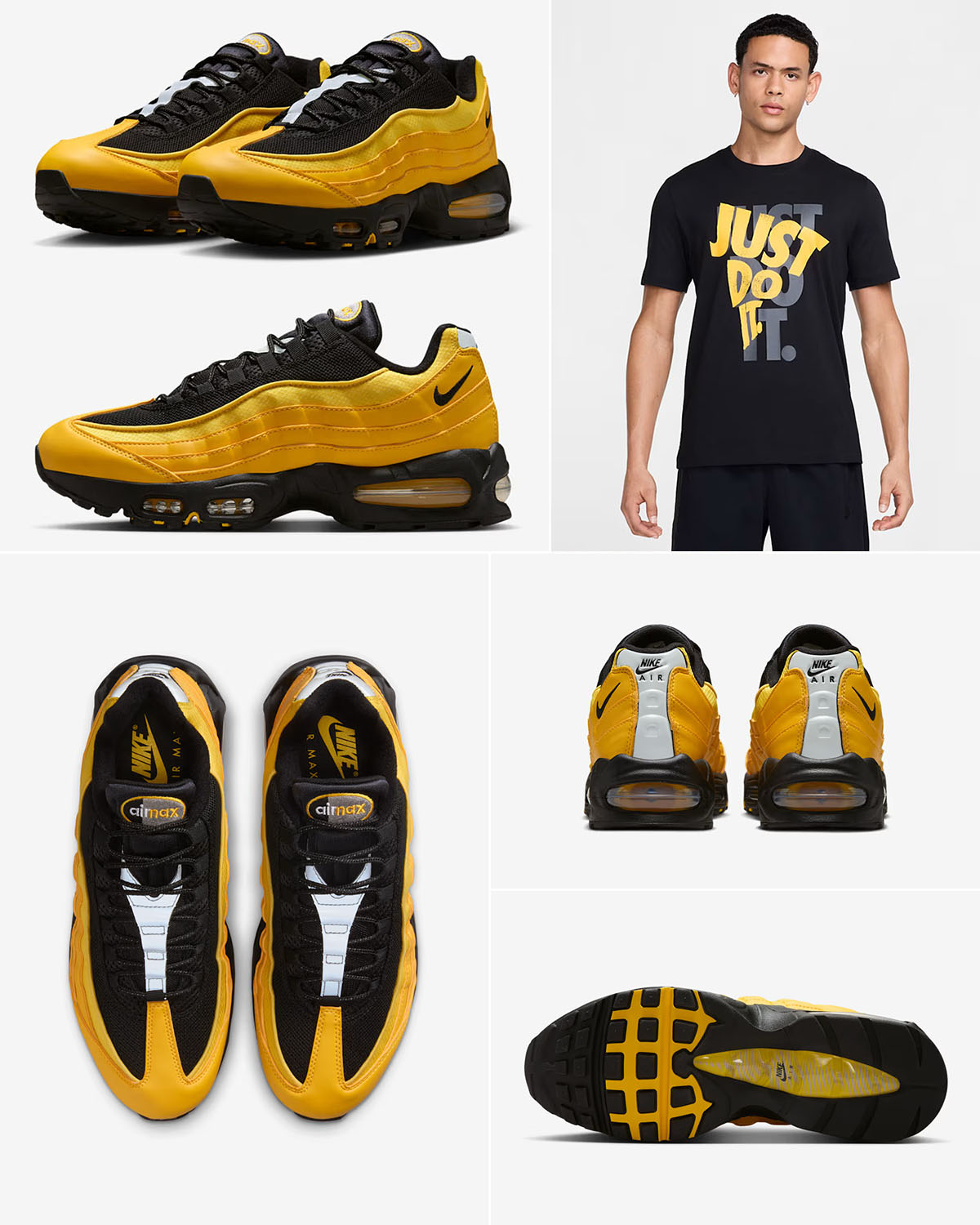 Nike Air Max 95 OG Varsity Maize Mens Sneakers and Outfits