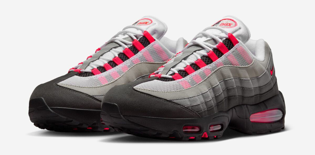 Nike Air Max 95 Solar Red 2025 Big Bubble Mens Shoes 1