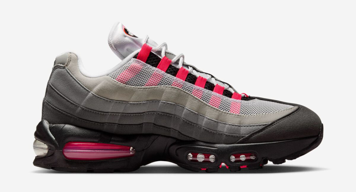 Nike Air Max 95 Solar Red 2025 Big Bubble Mens Shoes 3