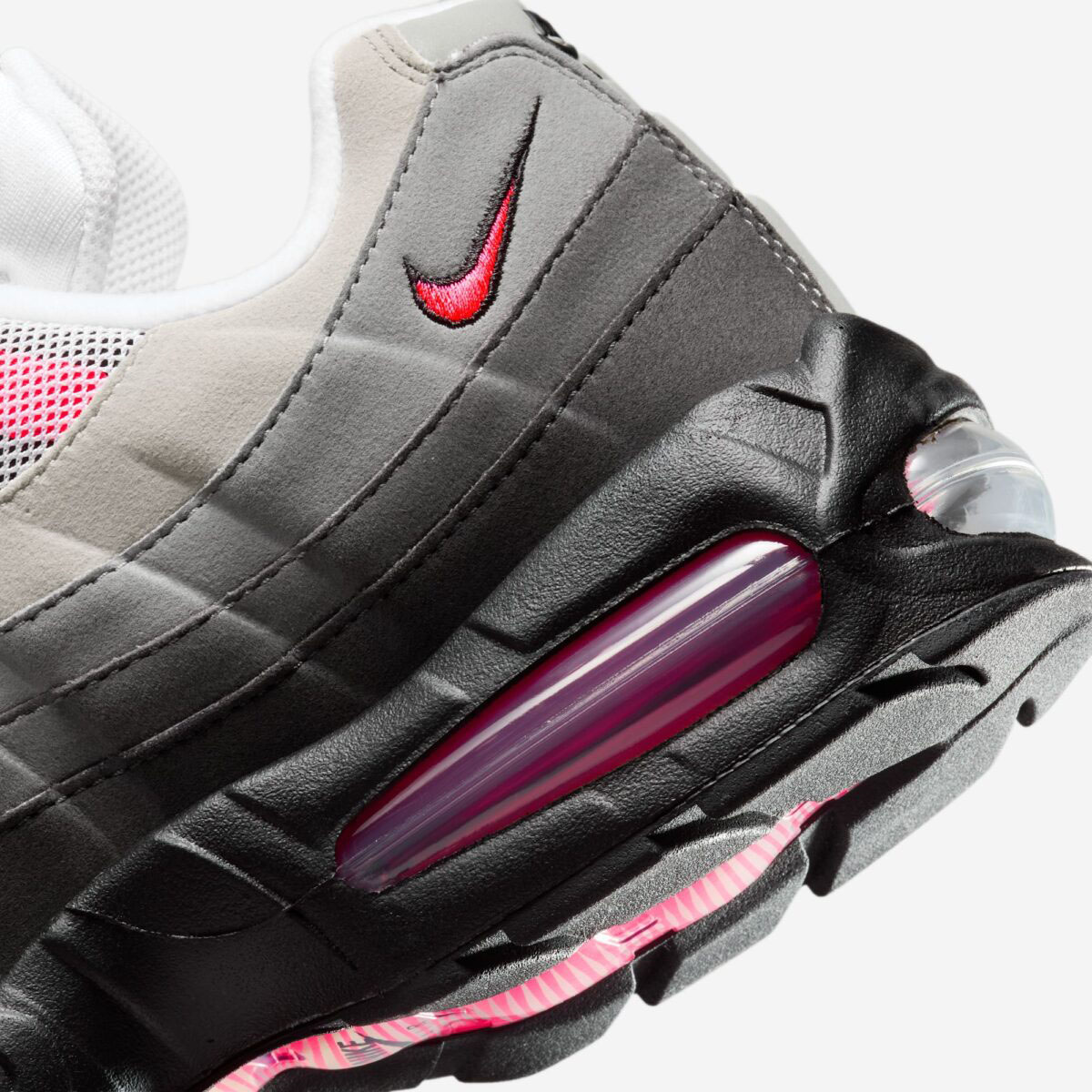 Nike Air Max 95 Solar Red 2025 Big Bubble Mens Shoes 8