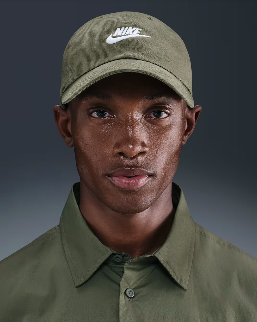 Nike Club Futura Wash Cap Medium Olive