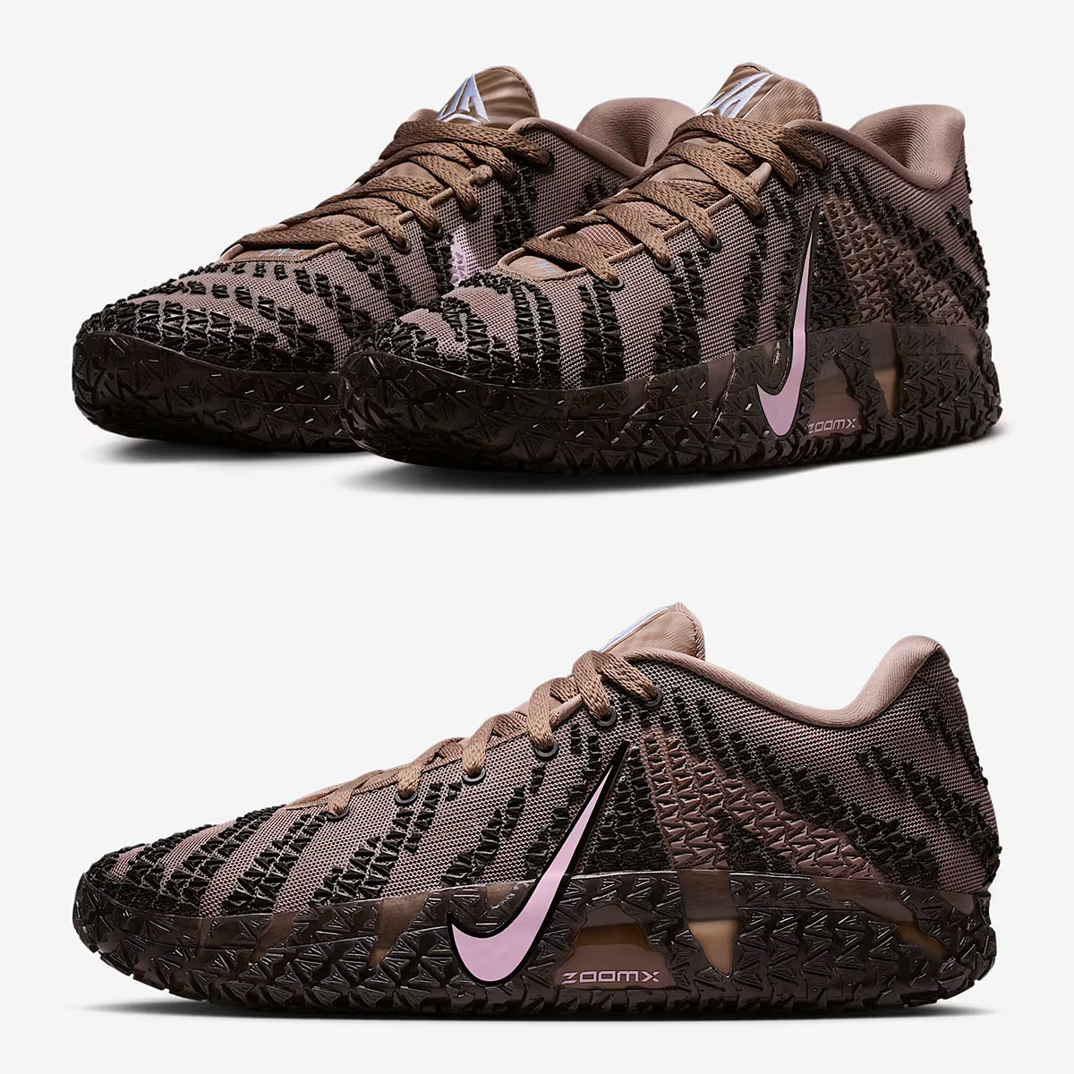 Nike Ja 3 Mink Brown Showstopper Basketball Shoes HF2793-200