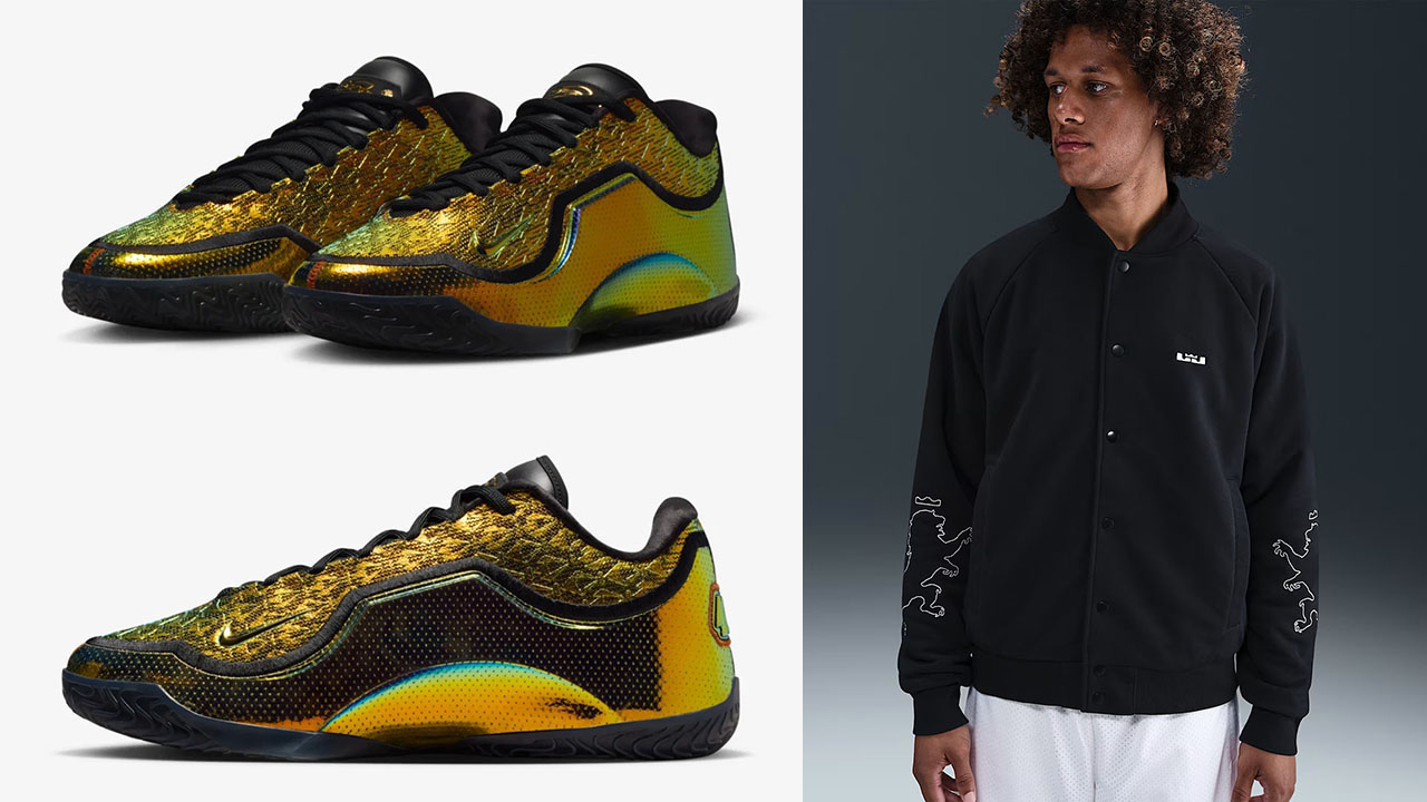 Nike-LeBron-23-40K-Gold-Uncharted-Shoes-x-Nike-LeBron-Jacket-Outfit