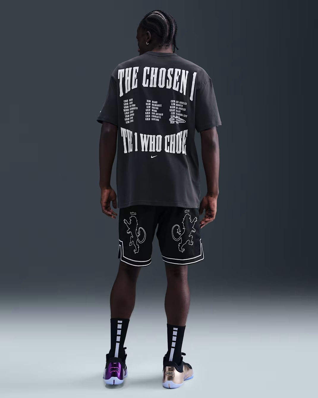 Nike LeBron 23 Chosen One Mens Shoes and Outfit 2