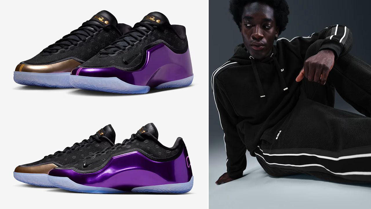 Nike LeBron 23 Chosen One Shoes x Nike LeBron Standard Issue Hoodie and Pants Outfit