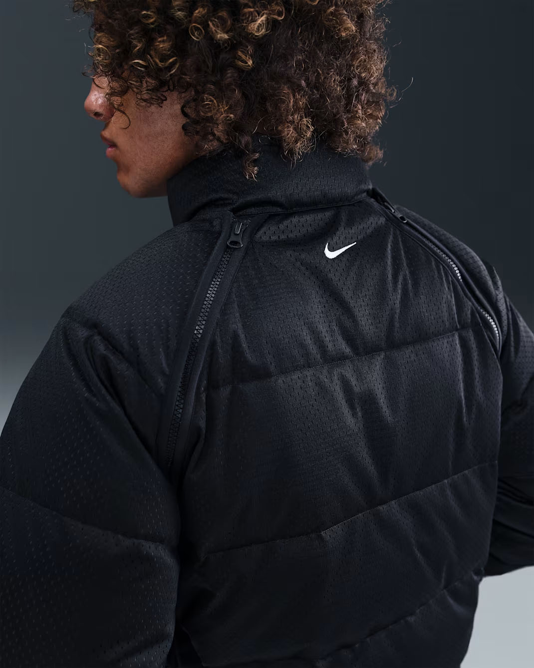 Nike LeBron 23 Mens Therma Fit Down Jacket Black 2