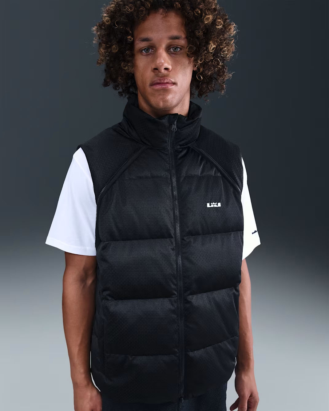Nike LeBron 23 Mens Therma Fit Down Jacket Black 3