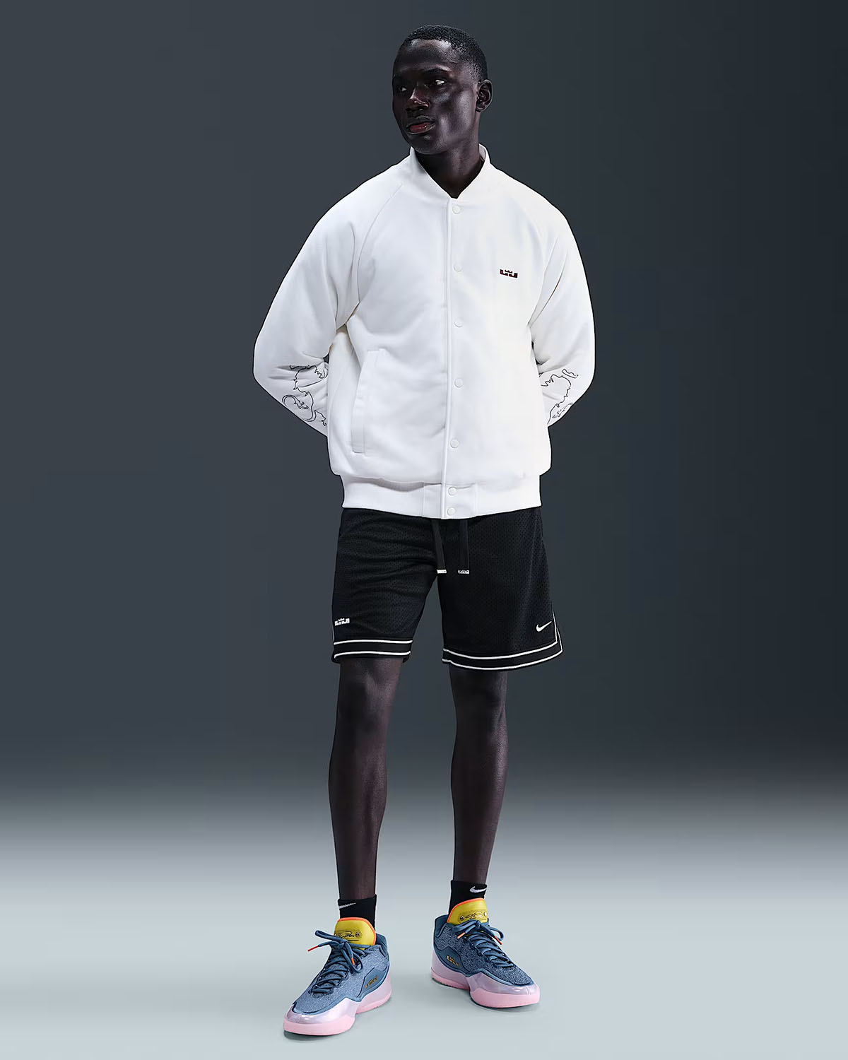 Nike LeBron 23 Miami Twice Shoes Jacket Shorts Outfit