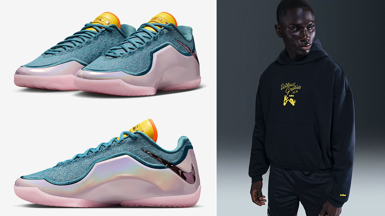 Nike LeBron 23 Miami Twice Shoes and Hoodie Outfit