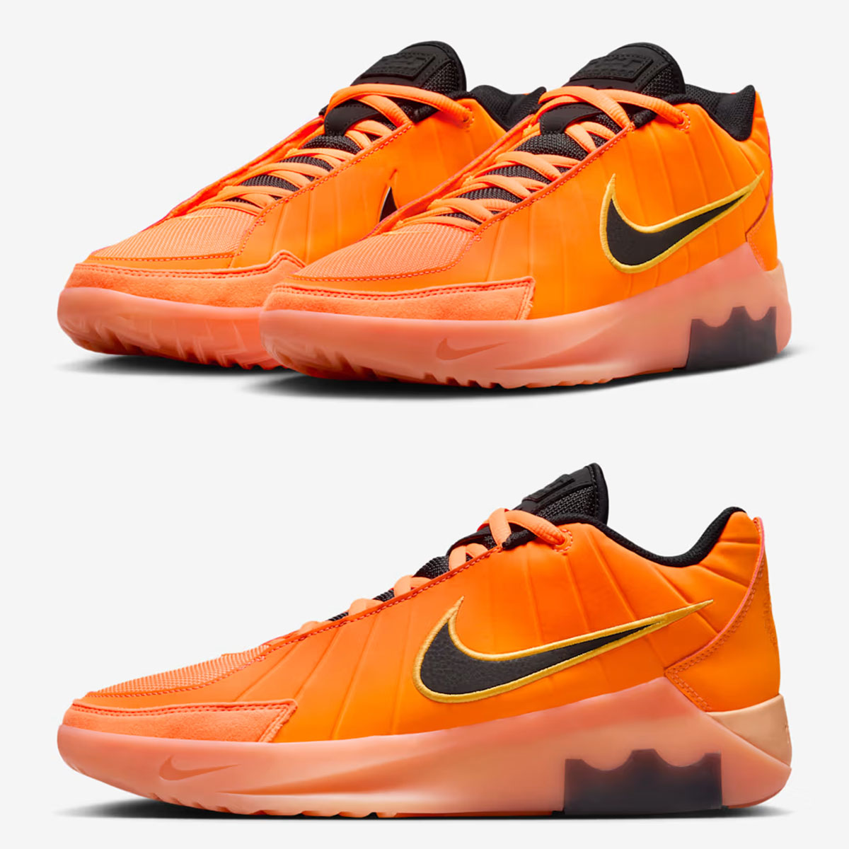 Nike LeBron Witness 9 Halloween Total Orange Basketball Shoes HQ8034-800
