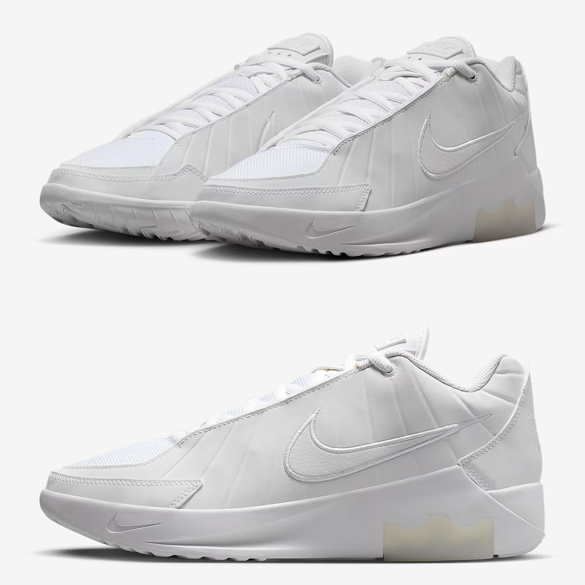 Nike LeBron Witness 9 White Black Basketball Shoes II7520-100