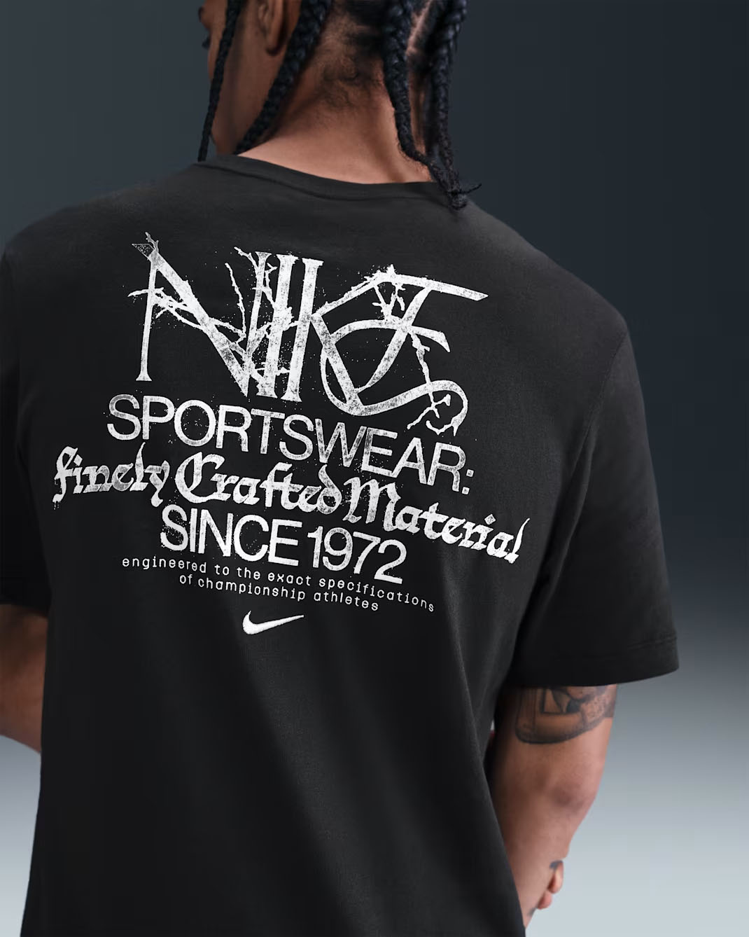 Nike Sportswear Mens T Shirt Black White Fall 2025 2