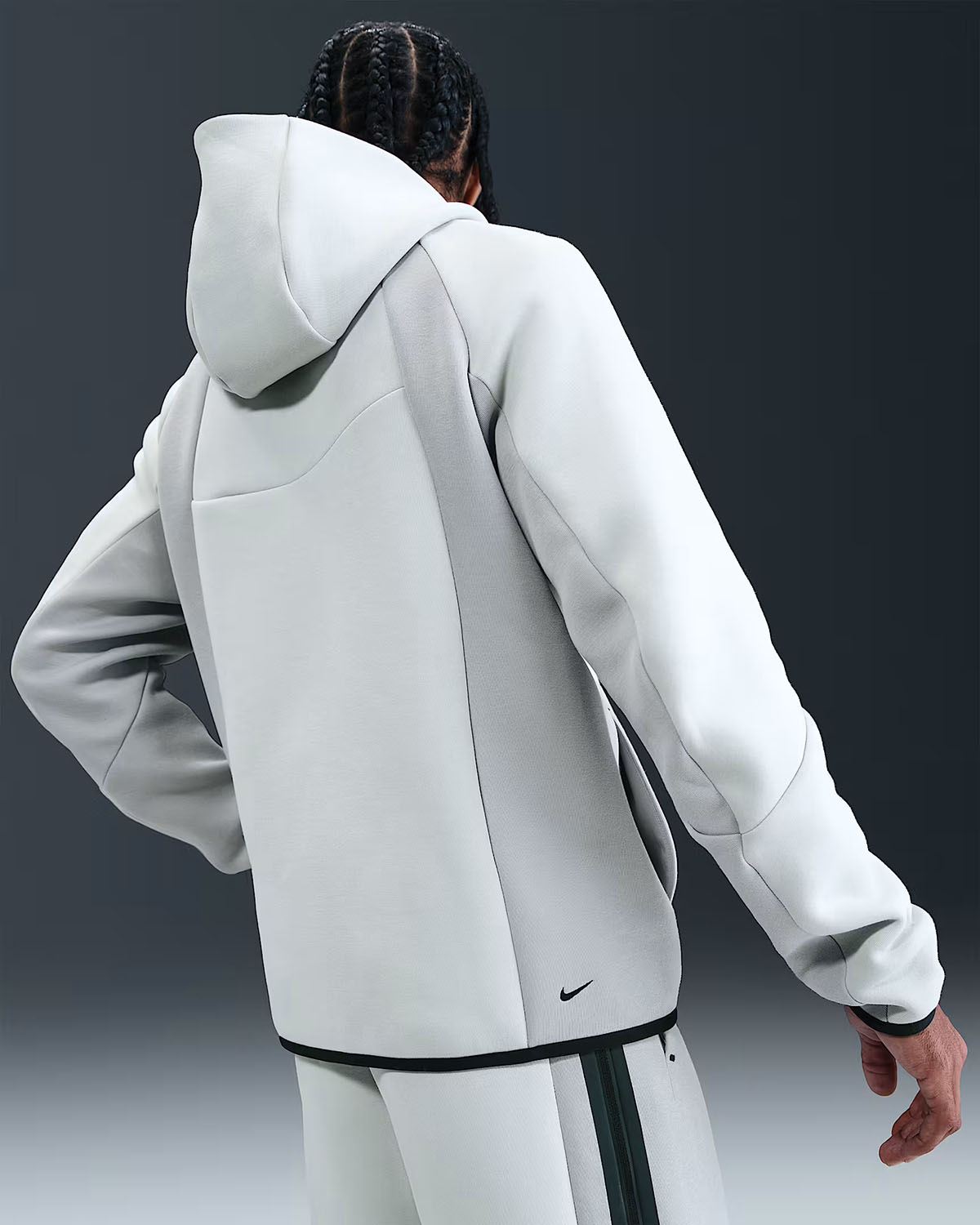 Nike-Tech-Fleece-Mens-Color-Block-Full-Zip-Windrunner-Hoodie-Jacket-Light-Silver-Light-Smoke-Grey-Black-2