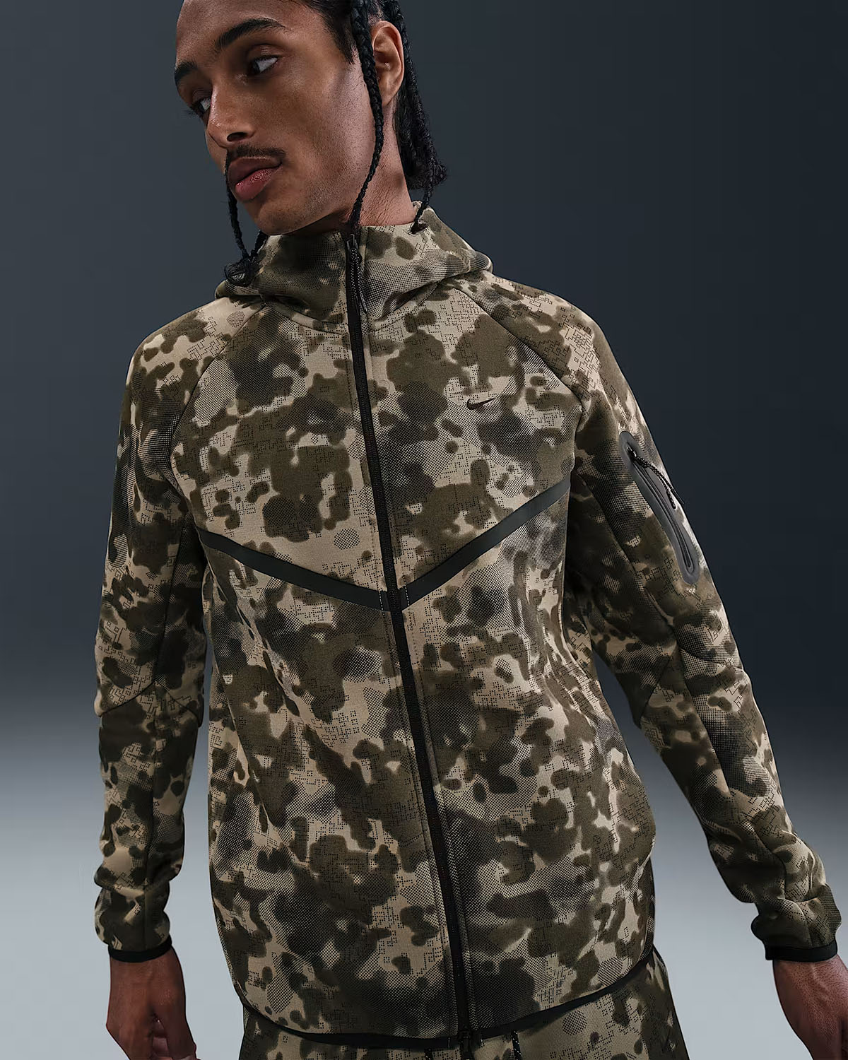 Nike-Tech-Fleece-Mens-Full-Zip-Camo-Windrunner-Hoodie-Jacket-Neutral-Olive-Black-1
