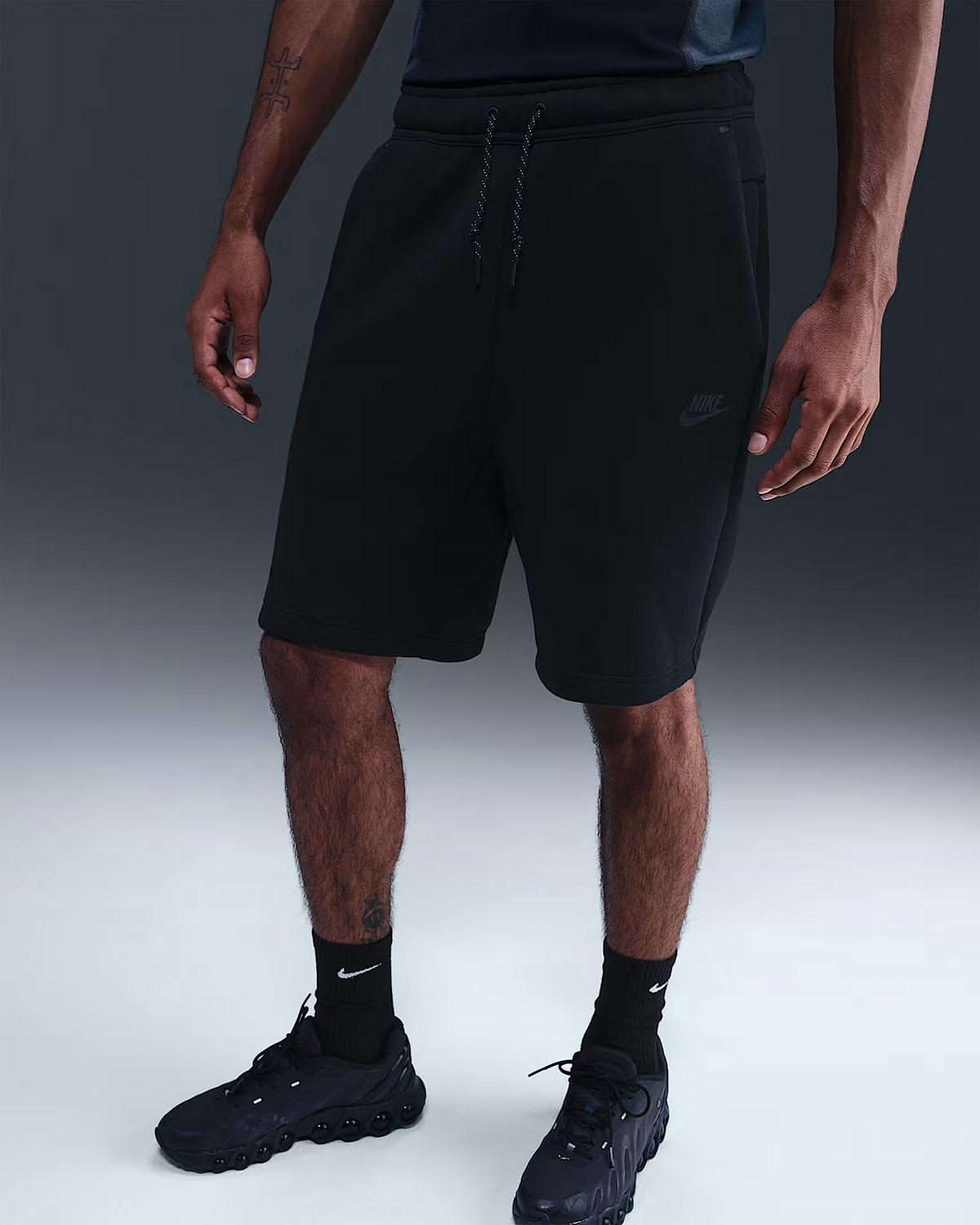 Nike-Tech-Fleece-Mens-Shorts-Black-1