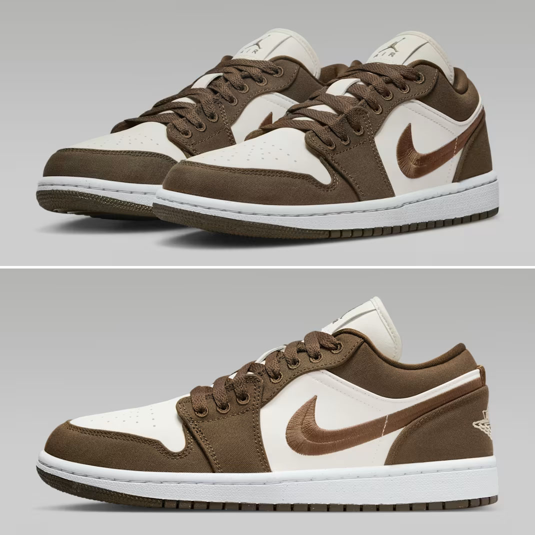 Air Jordan 1 Low SE Light Olive Sail Womens Shoes DV0426-301