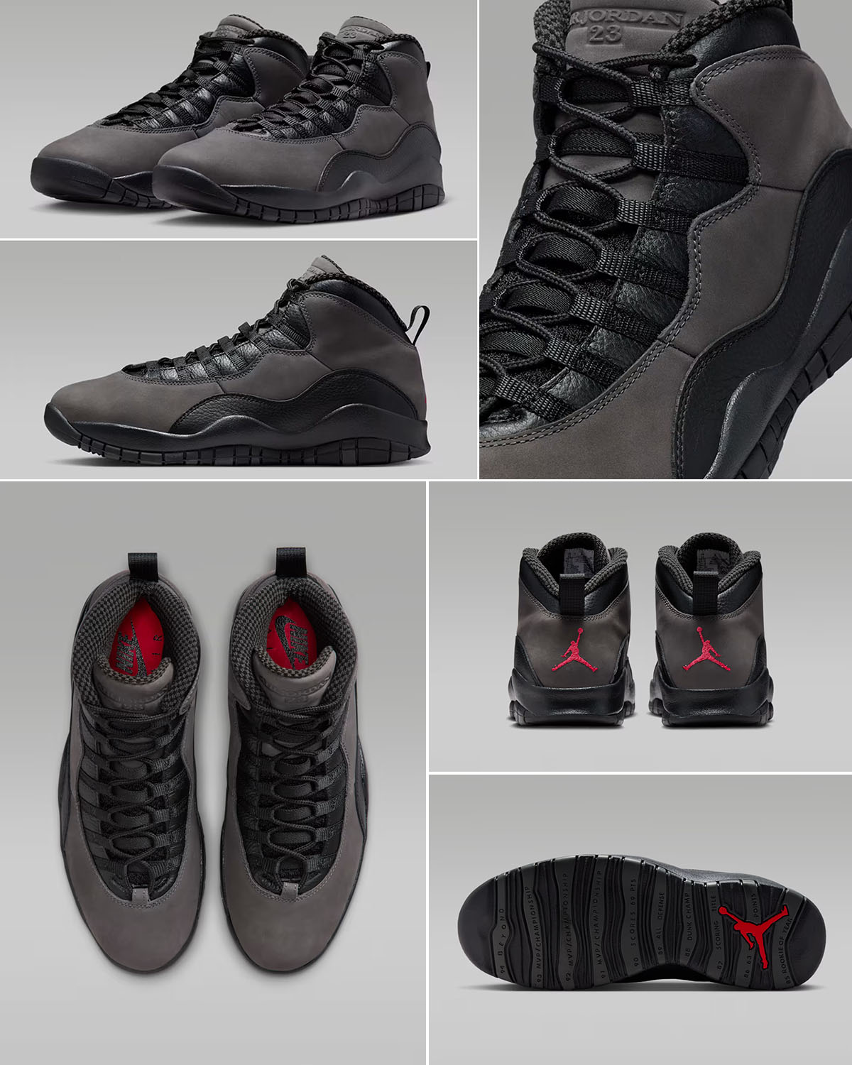 Air Jordan 10 Shadow 2025 Sneakers